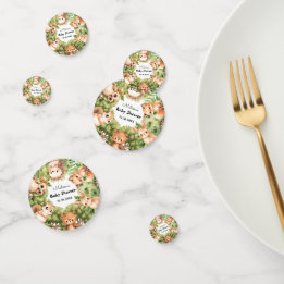 Woodland Baby Boy Shower Party Confetti