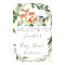 Woodland Baby Shower Greenery Welcome
