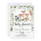 Woodland baby Shower Invitation Animals Greenery