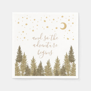 Woodland Baby Shower Napkin