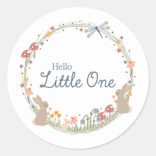 Woodland Baby Sticker Labels