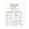 Woodland bear Baby trivia baby shower game