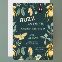 Woodland Bug Forest Buzz Birthday