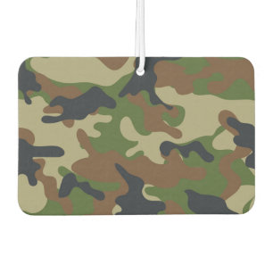 Woodland Camo Car Air Freshener