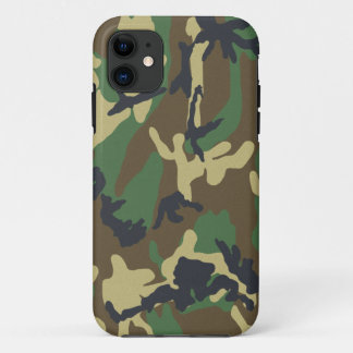 Woodland Camo iPhone 5 Barely There Universal Case
