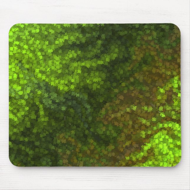 Woodland Camo Mouse Pad (Front)