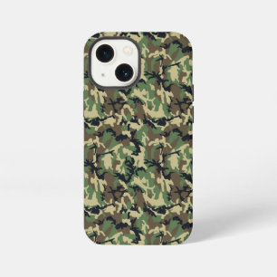 Woodland Camouflage iPhone 13 Mini Case