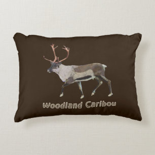 Woodland Caribou Decorative Pillow