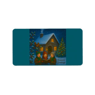 Woodland Carol Choir Label