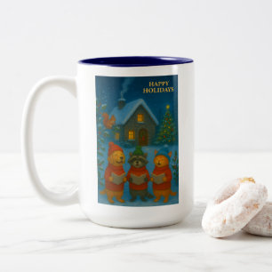 Woodland Carol Choir Two-Tone Coffee Mug