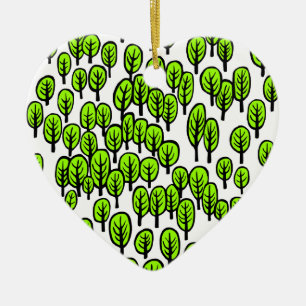 Woodland Ceramic Ornament