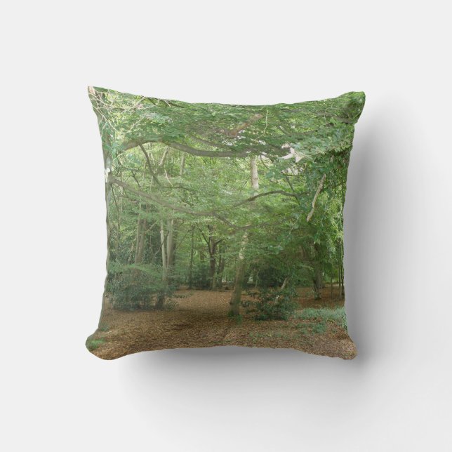 Woodland Clearing Pillow (Front)