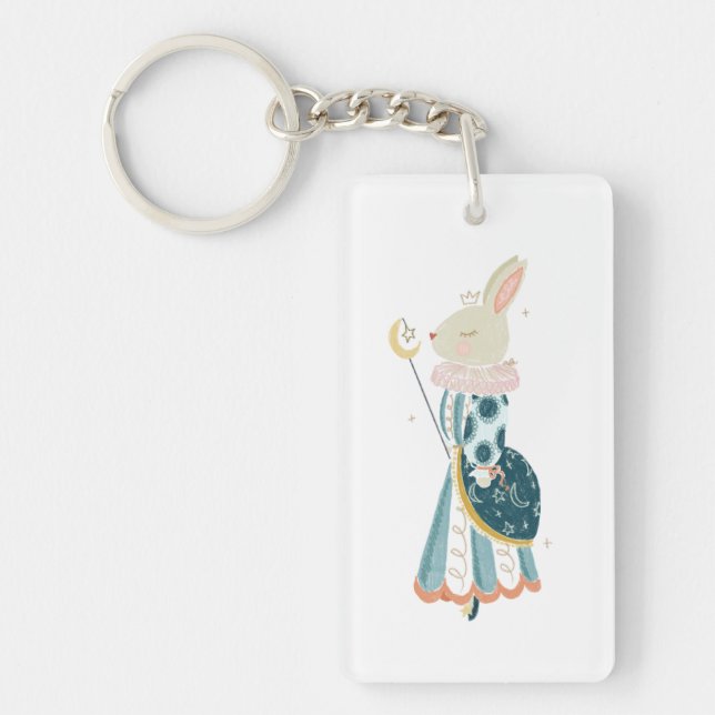 Woodland Creature- Keychain (BUNNY) (Front)