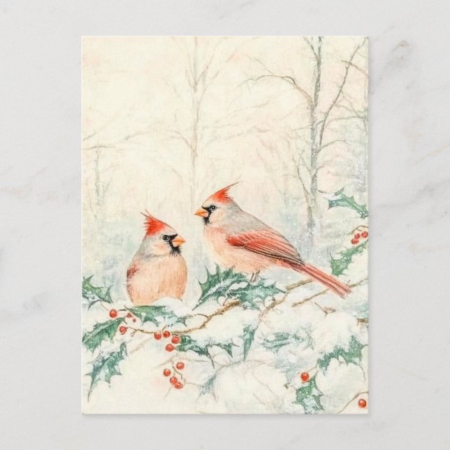 Woodland Creatures Postcard (Front)