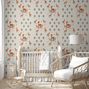 Woodland Deer - Background Changeable Wallpaper