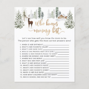 Woodland deer Who knows mommy best game