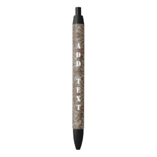Woodland Desert Military Camouflage Blue Ink Pen
