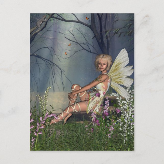 Woodland Fairy Postcard (Front)