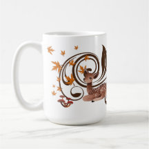 Woodland Fawn large Mug
