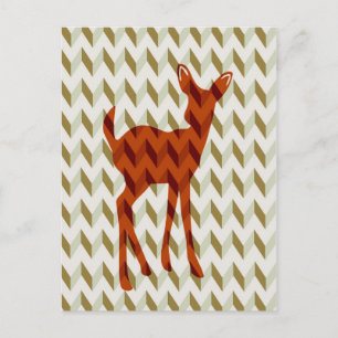 Woodland Fawn Postcard