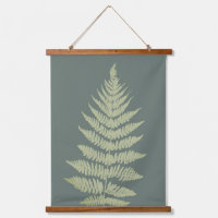 Woodland Fern Leves  Custom Background Colours 