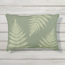 Woodland Fern Leves Custom Background Colours