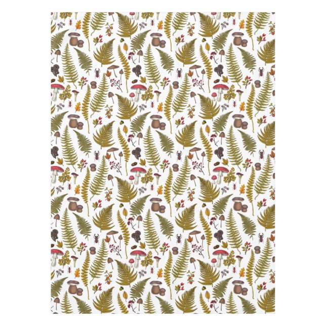 Woodland flora and fauna 2 tablecloth (Front)