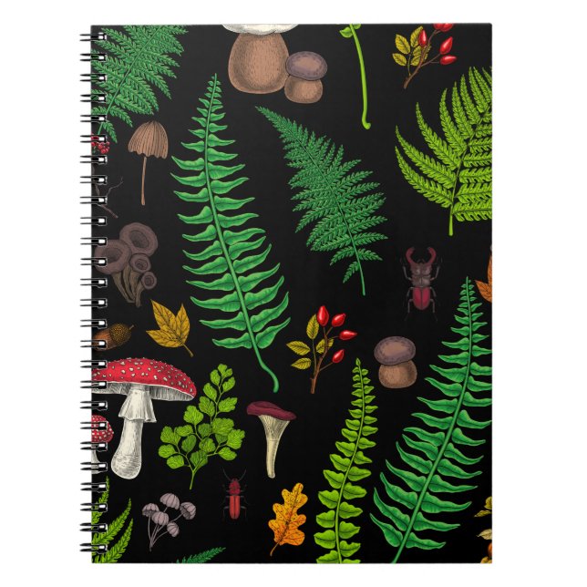 Woodland flora and fauna notebook (Front)
