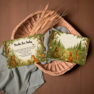 Woodland Forest Animals Books for Baby  Enclosure Card