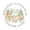 Woodland Forest Baby Shower Return Address Label