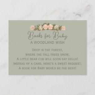 Woodland Forest Bear Enclosure Card