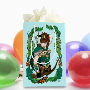 Woodland Forest Elf Fantasy Medium Gift Bag