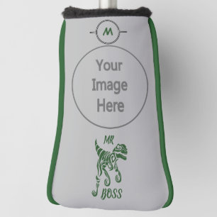 Woodland Forest Green Raptor  Golf Head Cover