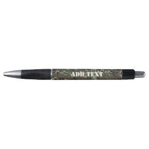 Woodland Forest Military Camouflage Pattern Pen