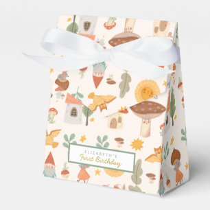 Woodland forest Mushroom Favor Box
