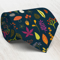 Woodland Forest Nature Pattern Dark