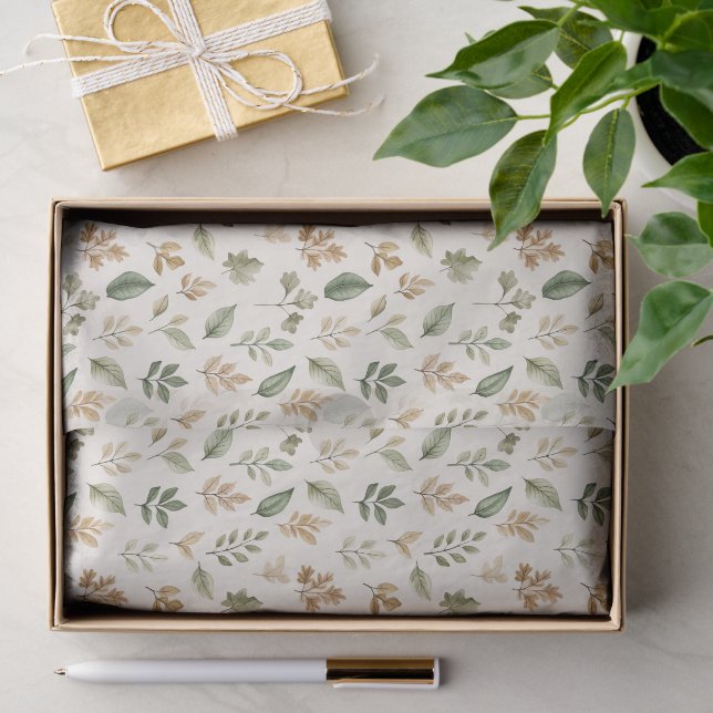 Woodland Forest Tree Wrapping Paper Gift Wrap (Gift)