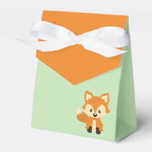 Woodland Fox Baby Shower Treat Favour Boxes