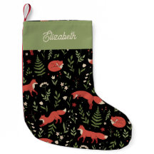 Woodland Fox Botanical Personalized Kids