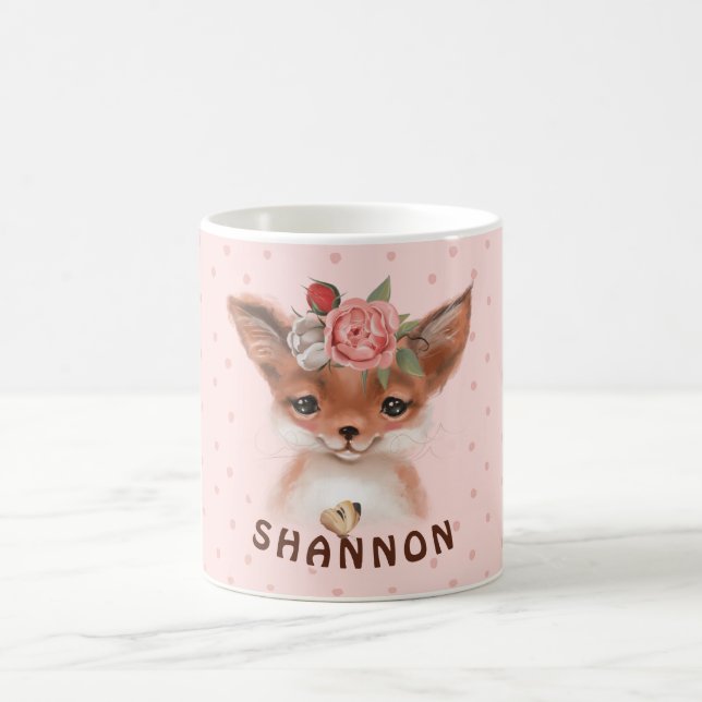 Woodland Fox Coffee Mug (Center)