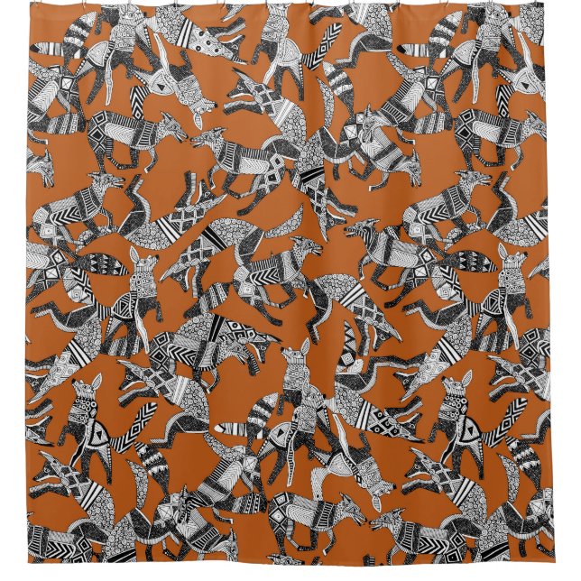 woodland fox party orange (Front)