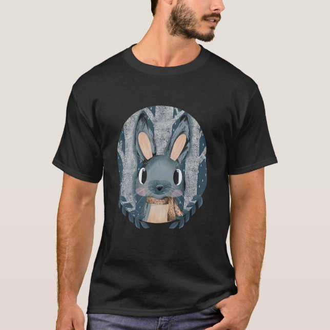 Woodland Friends Collection Little Bunny T-Shirt (Front)