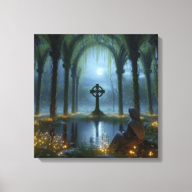 Woodland Glen 2 Canvas Print (Front)