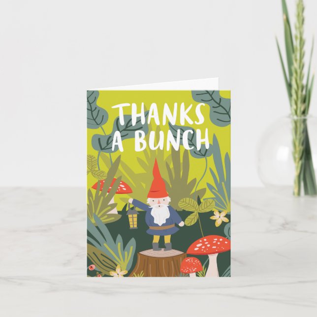 Woodland Gname You Thank Card (Front)
