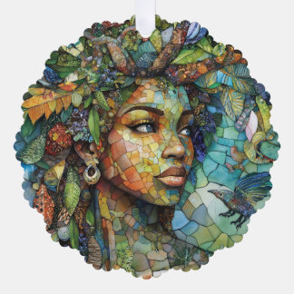 Woodland Goddess e Ornament Card