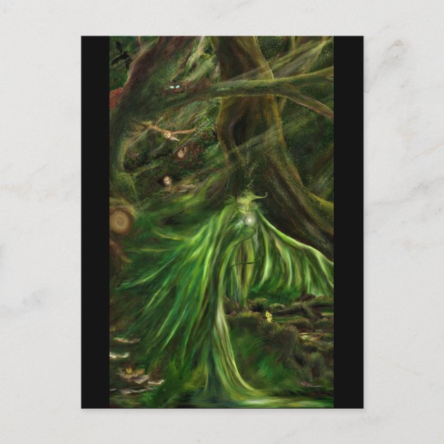 Woodland Green - Carte postale (Devant)