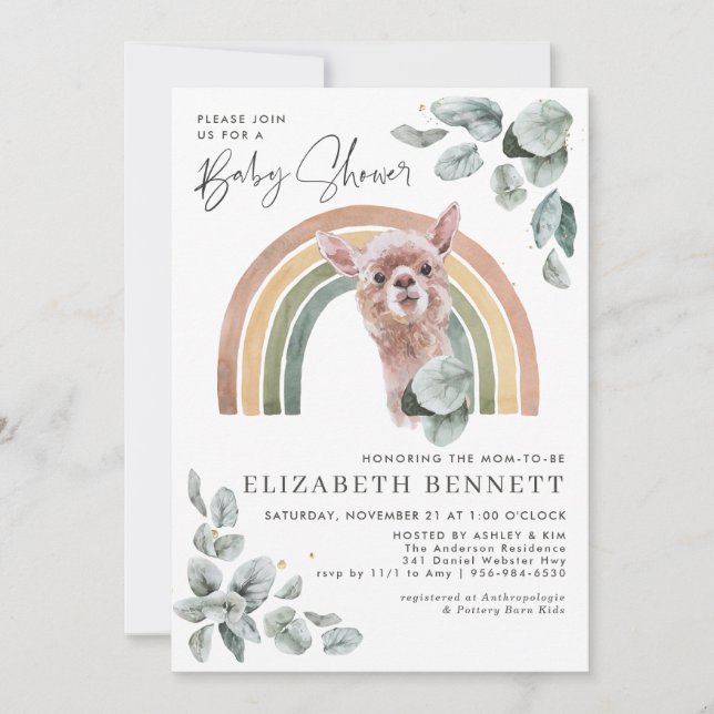 Woodland Greenery | Forest Animals & Rainbows (Front)