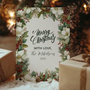 Woodland Greenery Holiday Gathering