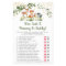 Woodland Greenery Who Said It Baby Shower Game