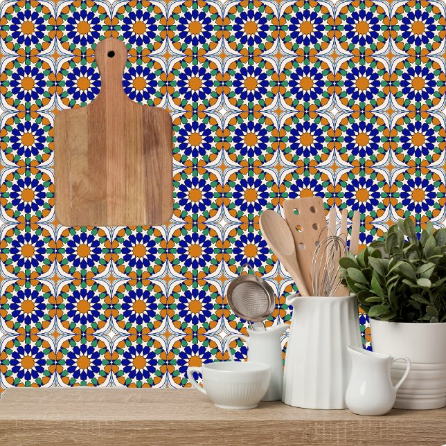 Woodland Harmony Moroccan Mosaic Pattern Tile (Creator Uploaded)